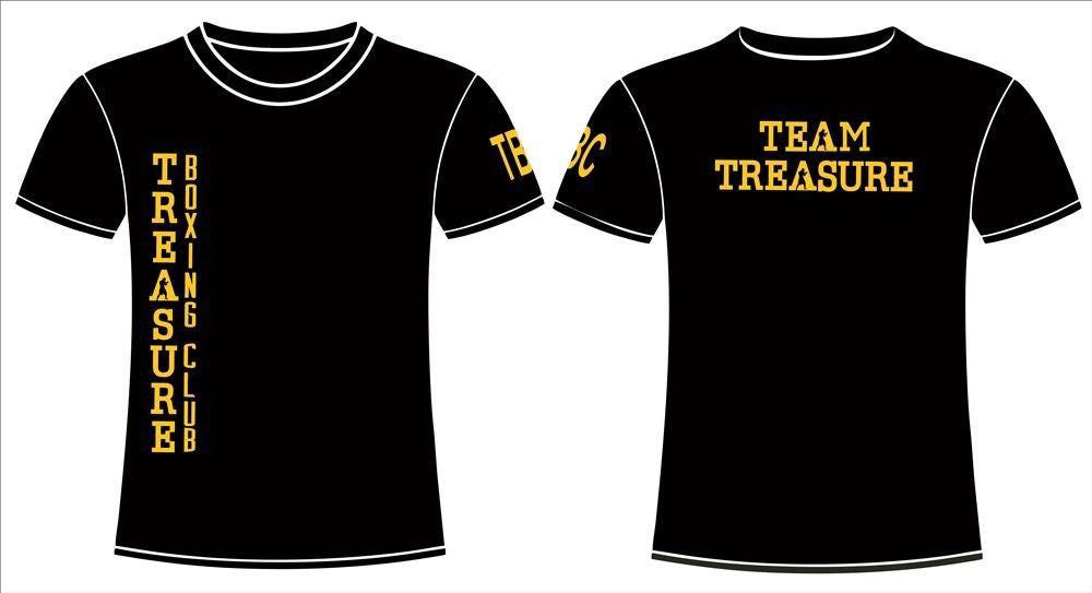 Team Treasure Black T Shirt