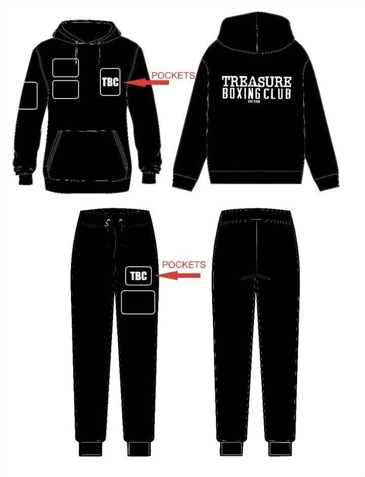 TREASURE BOXING CLUB Active Tracksuit
