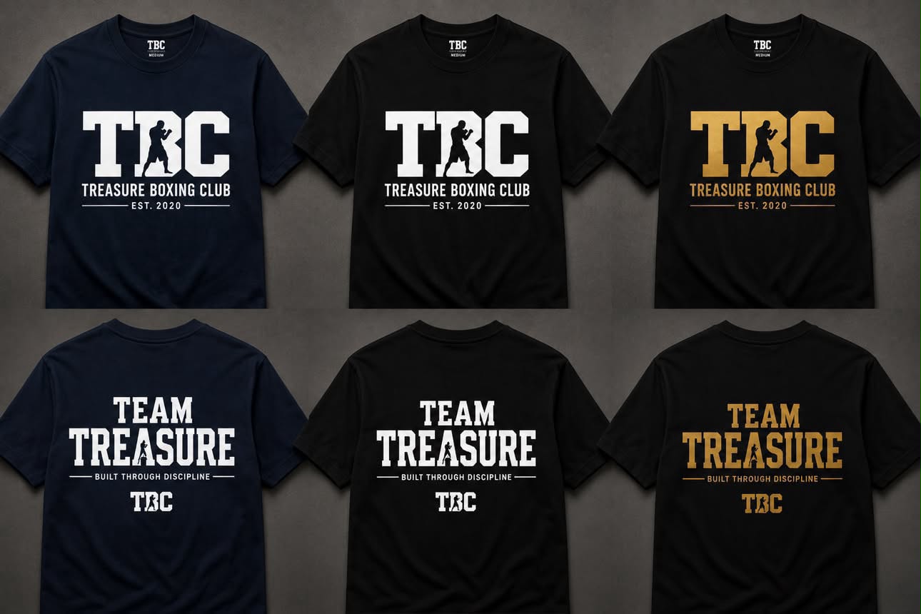 TREASURE BOXING CLUB TBC T-SHIRT