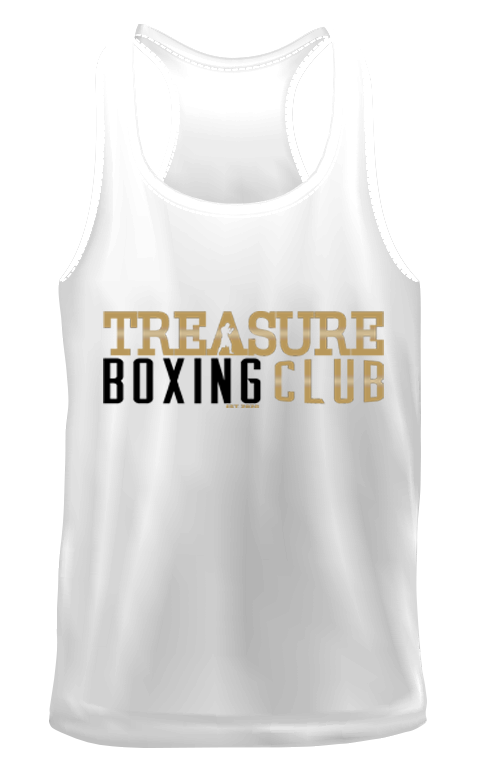 Treasure Boxing Club White Vest