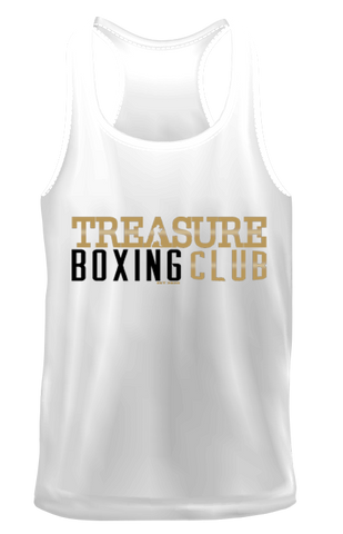 Treasure Boxing Club White Vest