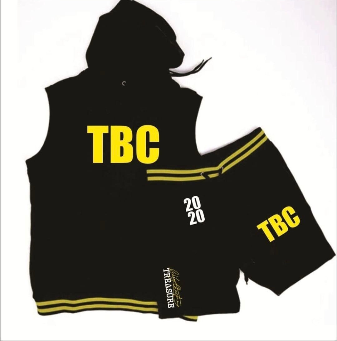Treasure Boxing Club Hoody short set