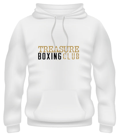 Treasure Boxing Club White Hoodie